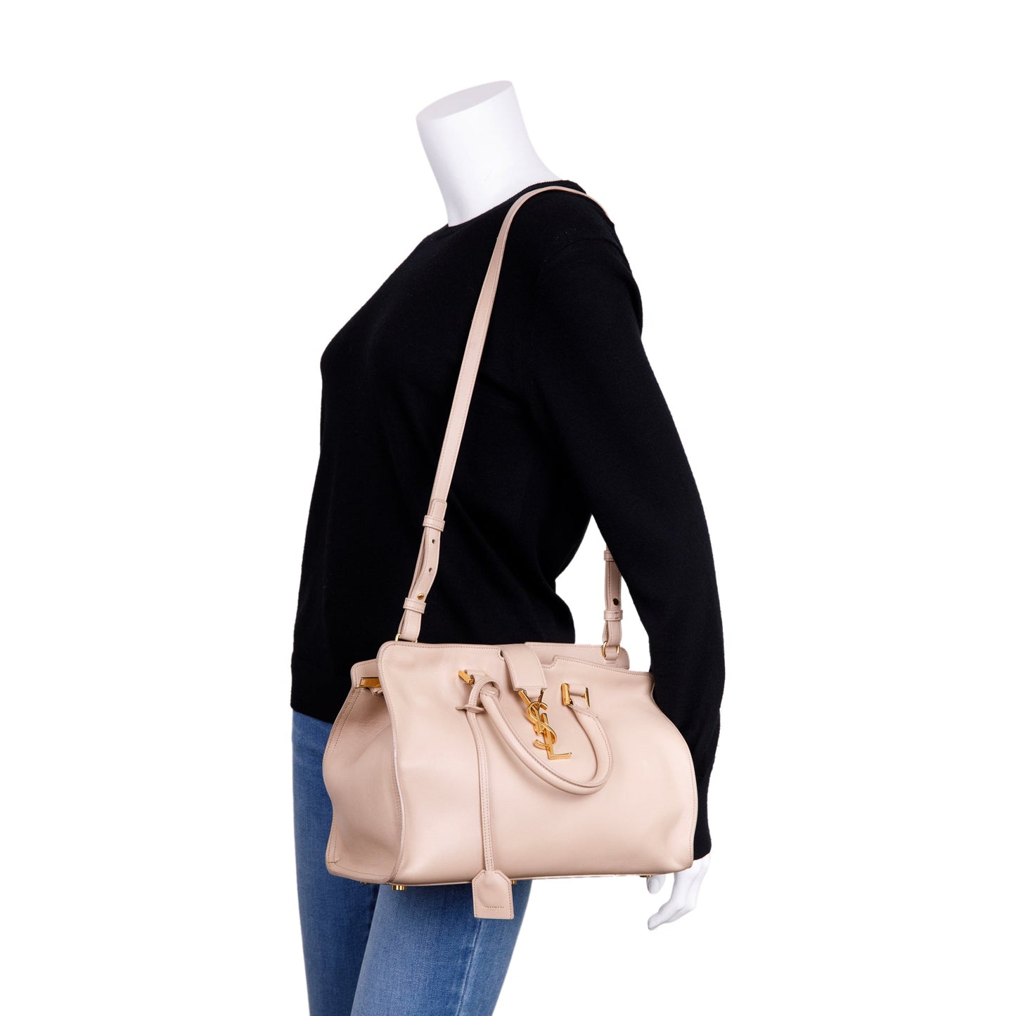 Saint Laurent Small Monogram Downtown Cabas Bag