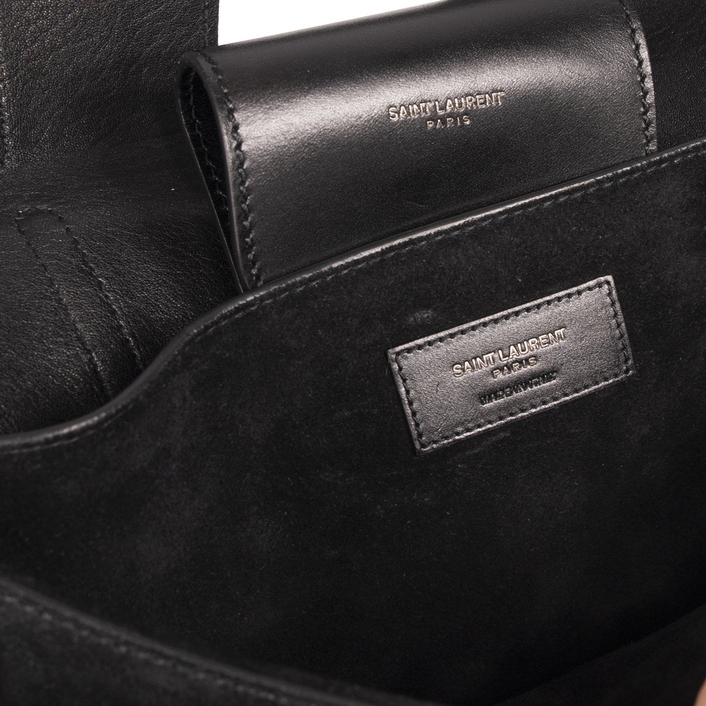 Saint Laurent Suede Charlotte Bag