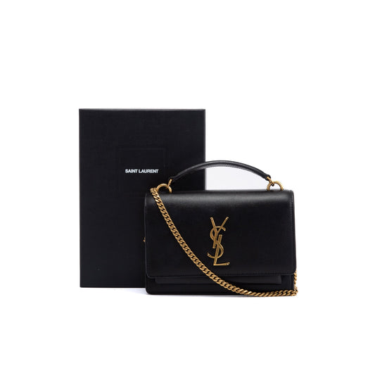 Saint Laurent Sunset Chain Wallet