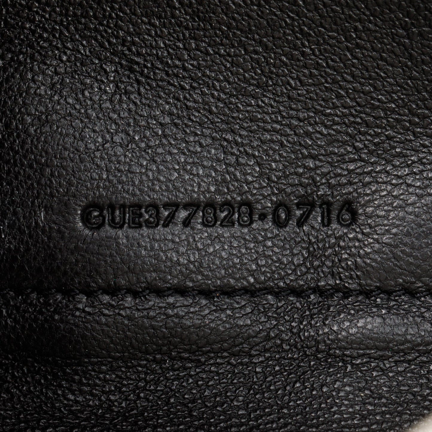 Saint Laurent White Grained de Poudre Cassandre Matelasse Chain Wallet