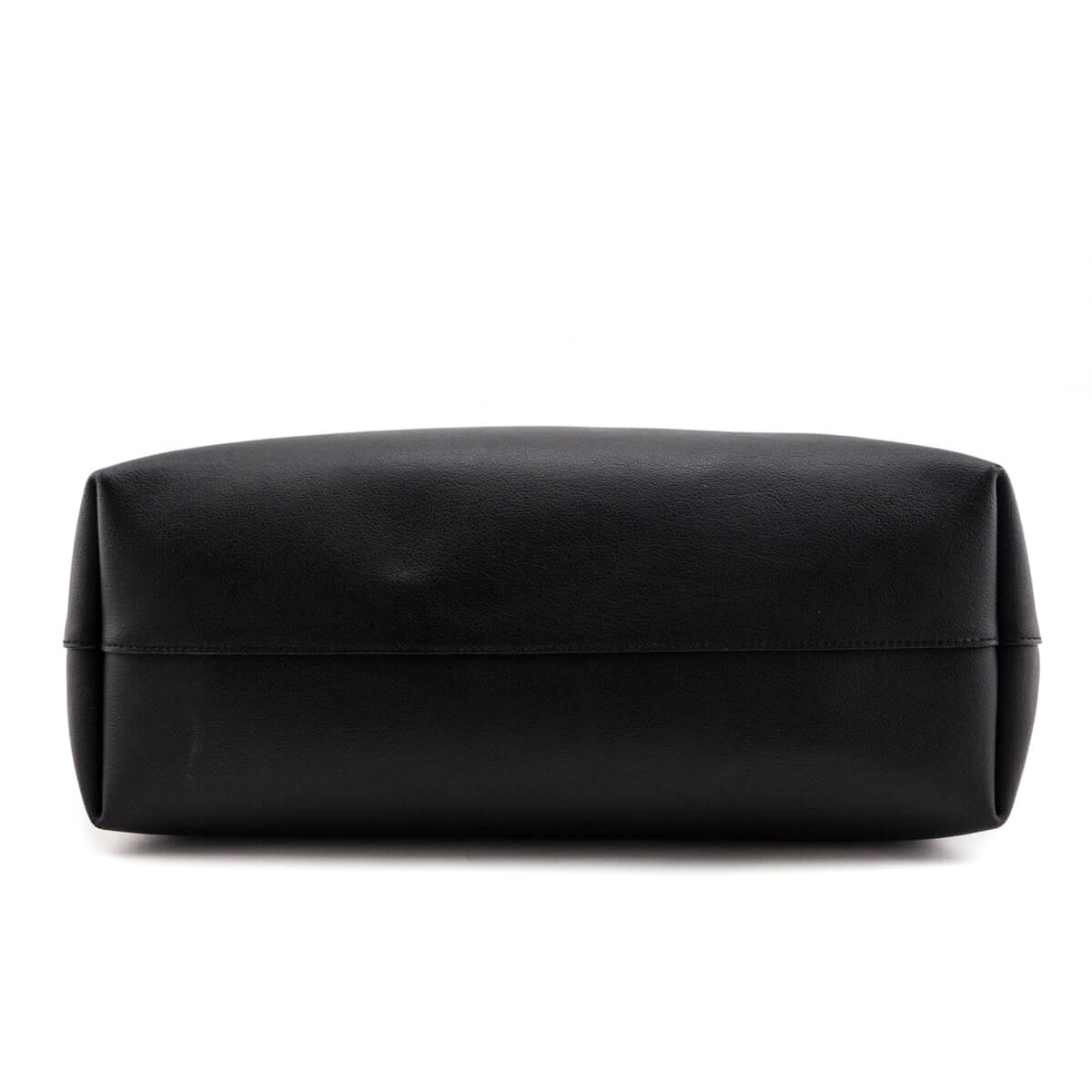 Saint Laurent Black Calfskin Large Shopping Tote