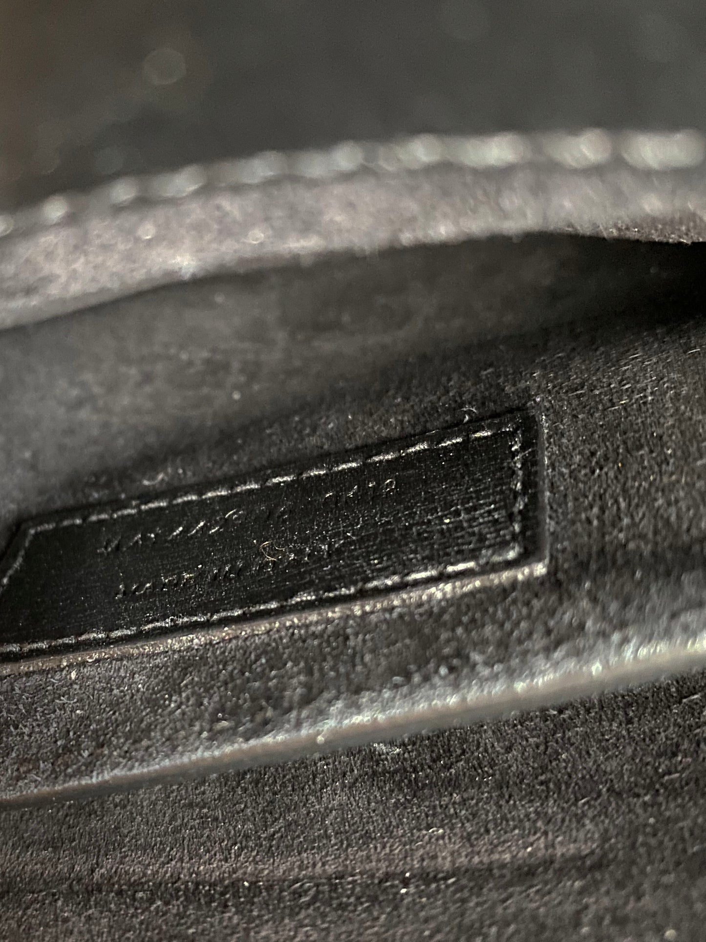 Saint Laurent Black Medium Sunset Bag