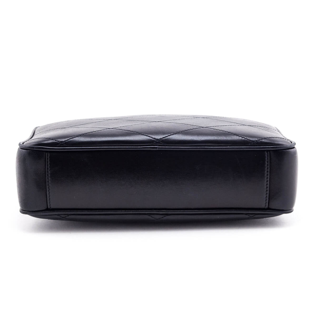 Luxury Saint Laurent Trending 2025 Black Quilted Lambskin Le Maillon Small Chain Bag
