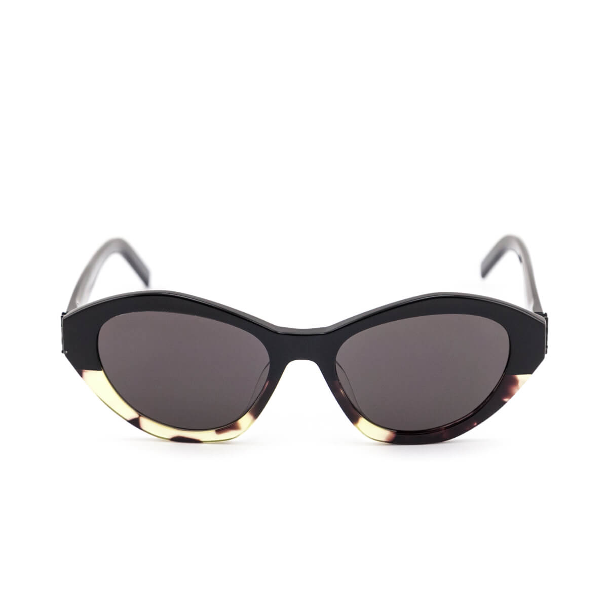 Luxury Saint Laurent Trending 2025 Black & Tortoise SL M60 Cat Eye Sunglasses