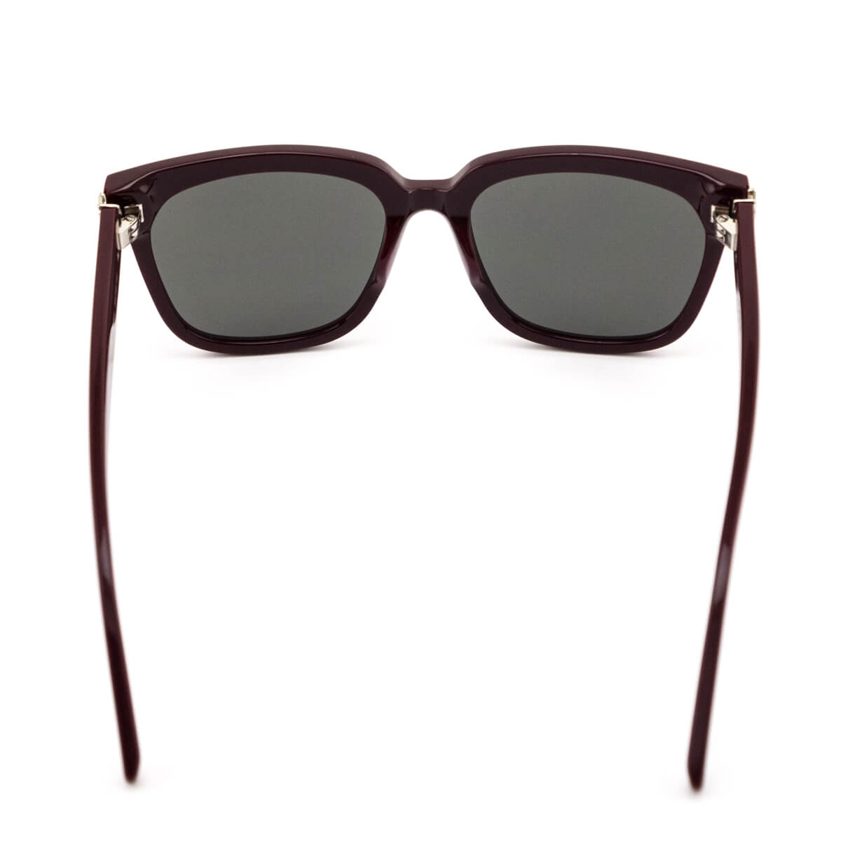 Luxury Saint Laurent Trending 2025 Burgundy SLM40 Monogram Square Sunglasses