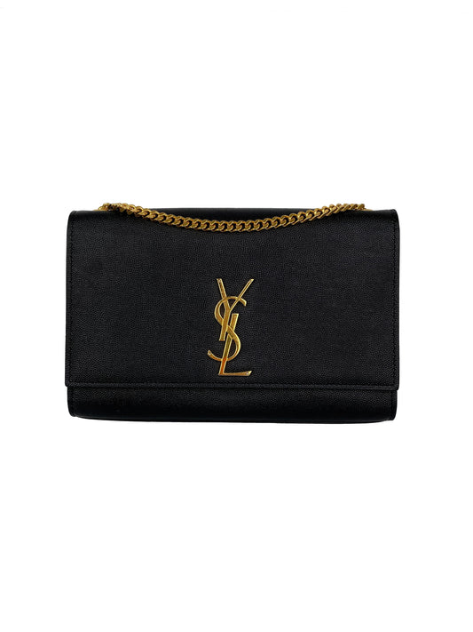 Saint Laurent Medium Black Kate Bag