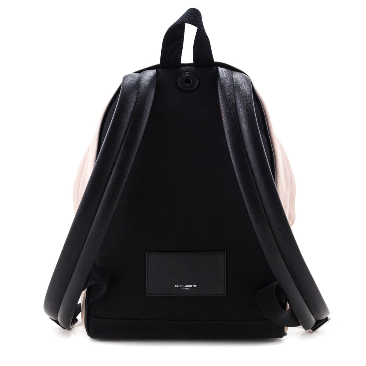 Saint Laurent Pink Lambskin Signature Mini City Backpack