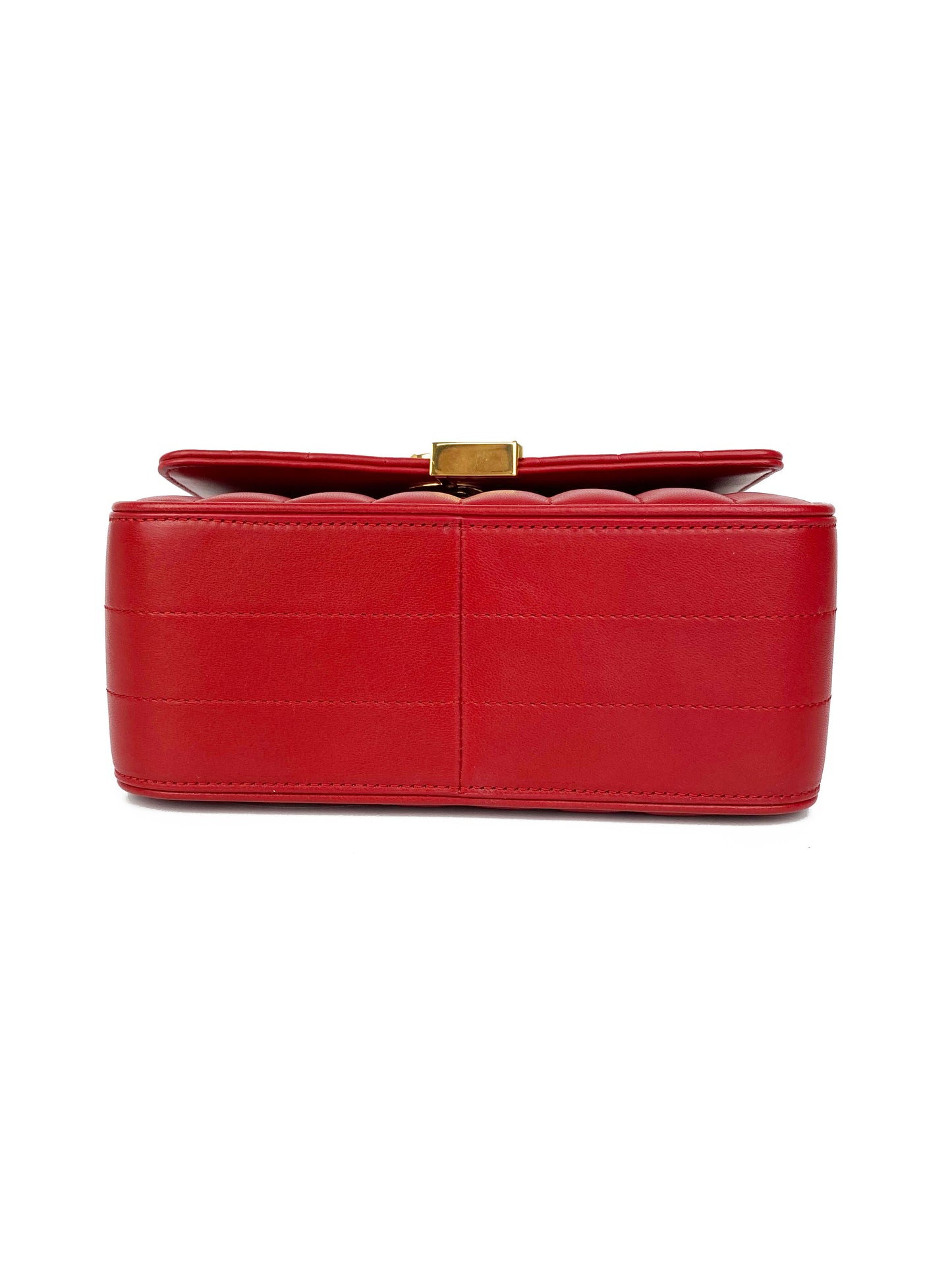 Saint Laurent Small Red Vicky Bag