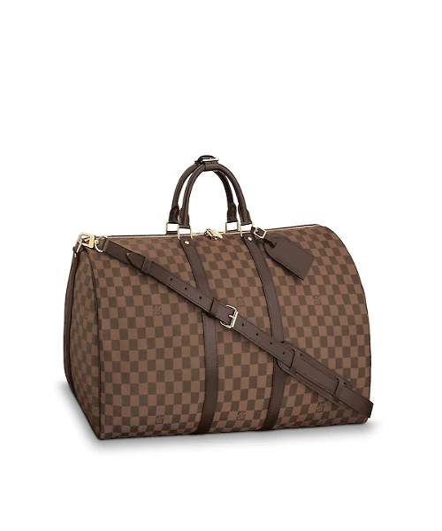Louis Vuitton keepall bandouliere 55 damier ebene