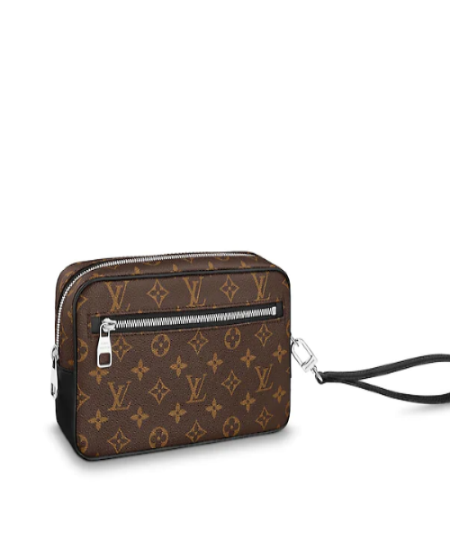 Louis Vuitton Kasai Clutch Monogram Macassar Canvas