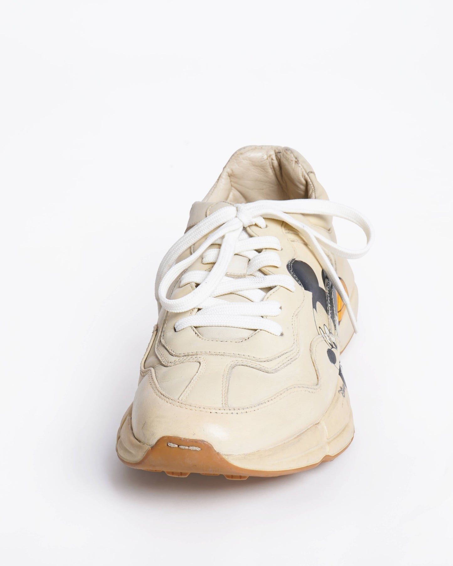 Gucci x Disney Mickey Mo Rhyton Sneakers Cream