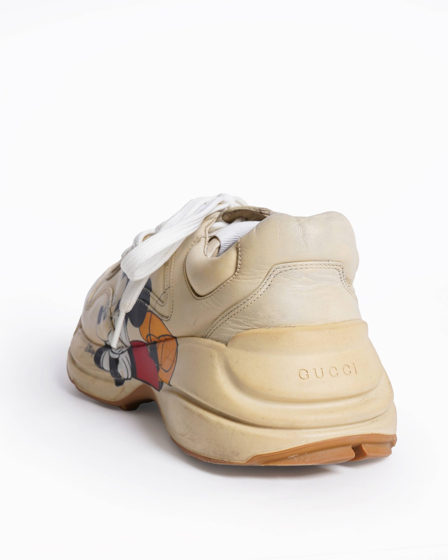 Gucci x Disney Mickey Mo Rhyton Sneakers Cream
