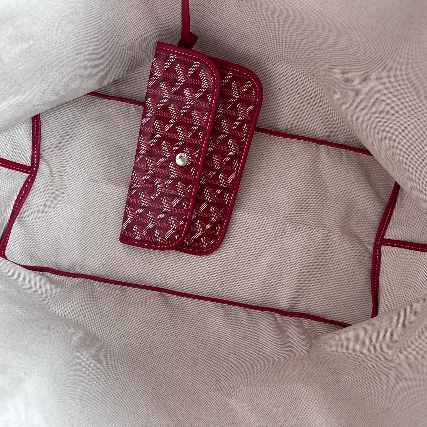 Goyard St. Louis Red GM Tote (NWT)