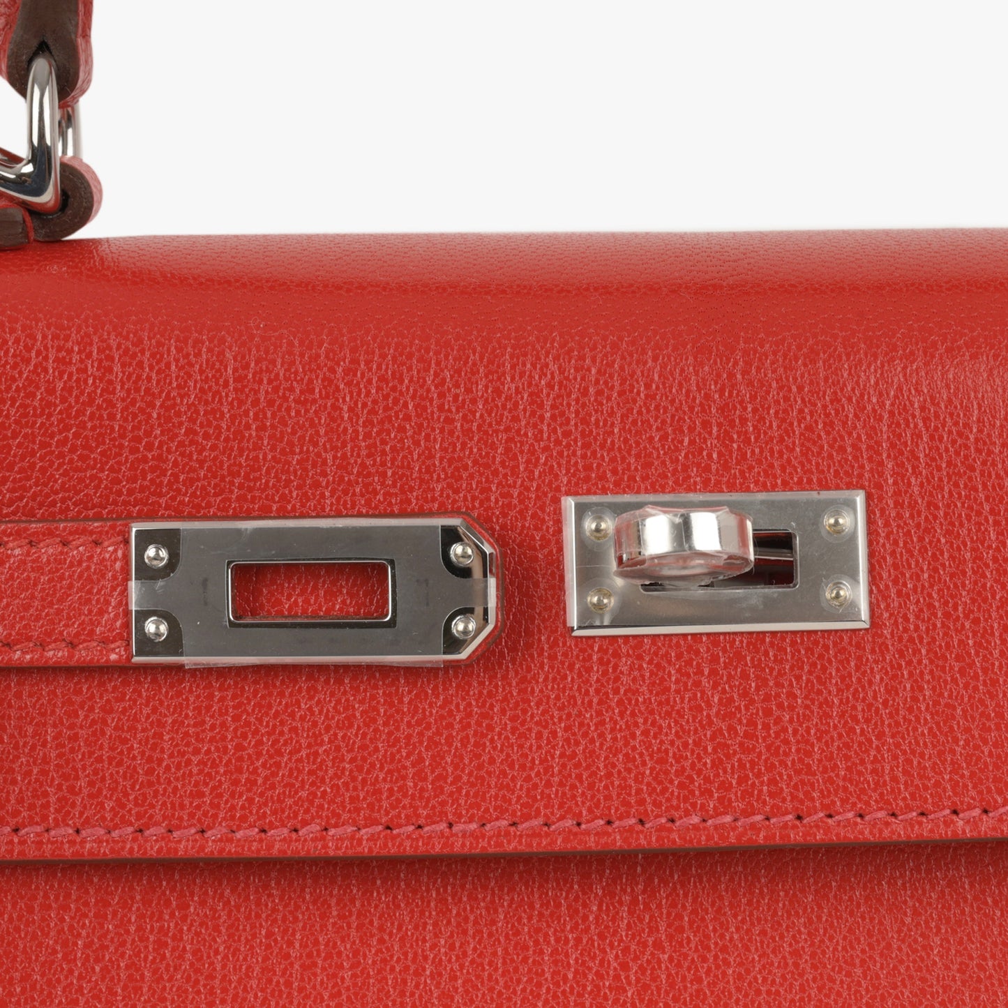 Hermès Kelly 25 - Rouge De Coeur Chevre Chamkila | Palladium Hardware (NWT)