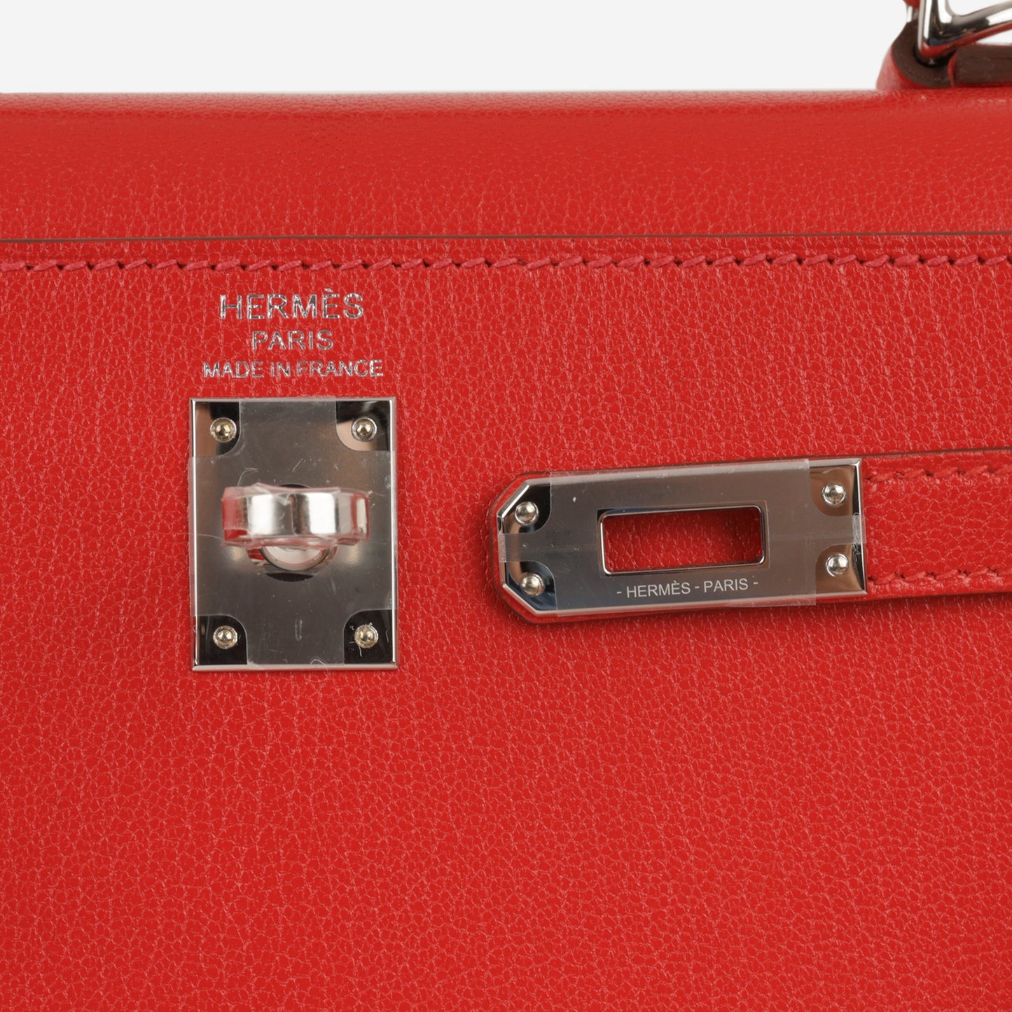 Hermès Kelly 25 - Rouge De Coeur Chevre Chamkila | Palladium Hardware (NWT)