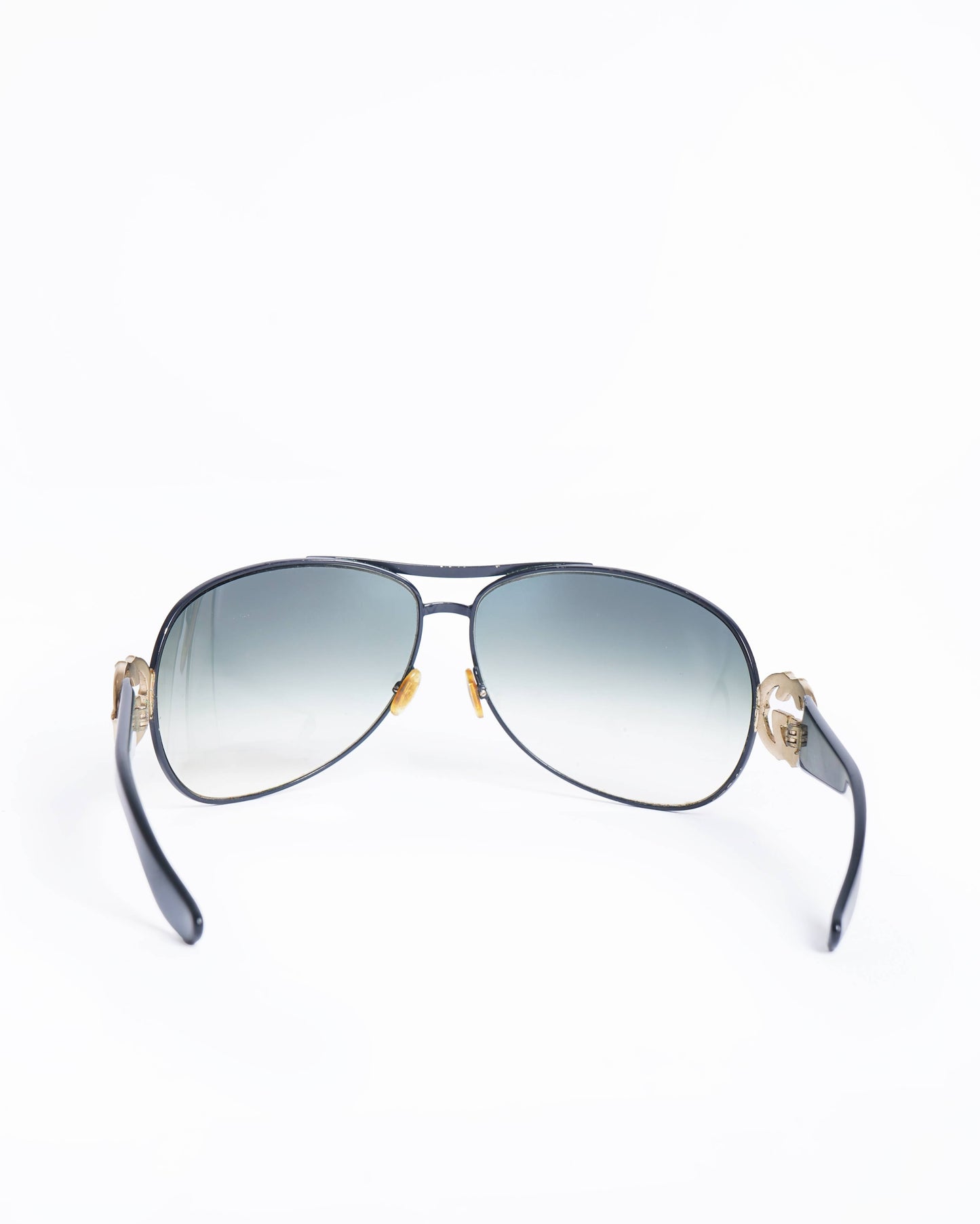Gucci logo Sunglasses in black