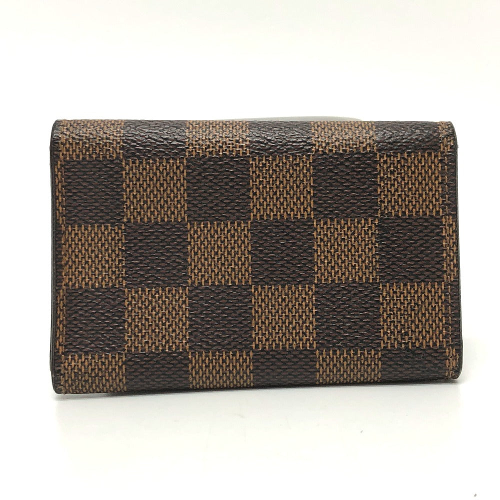 LOUIS VUITTON Key case Key holder  N62630 Damier canvas Brown Damier Multicles6 unisex(Unisex)