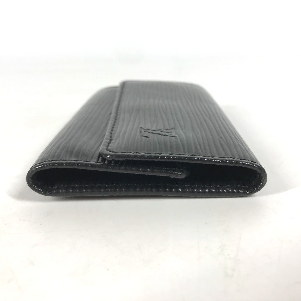 LOUIS VUITTON Key case Key holder Epi Leather black Epi 6-key case Key holder Multicles6 mens
