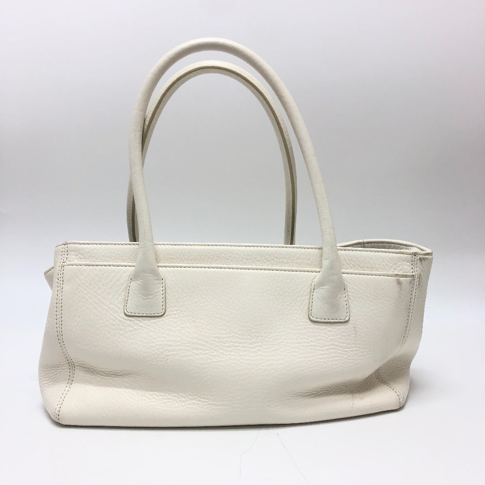 CHANEL Tote Bag A29293 leather white Executive Women