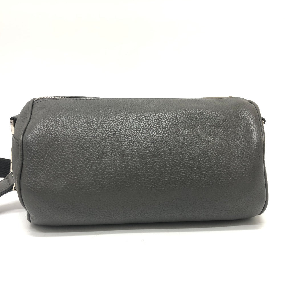Dior Shoulder Bag leather gray Atelier Roller Bag, Cylindrical Women
