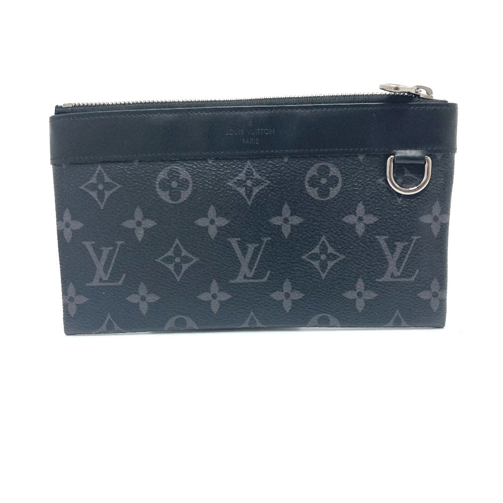 LOUIS VUITTON Pouch M44323 Monogram Eclipse Canvas black Pochette Discovery PM mens