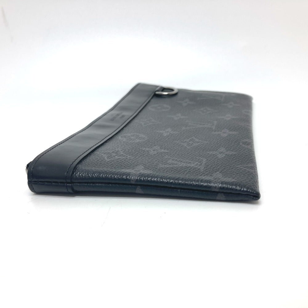LOUIS VUITTON Pouch M44323 Monogram Eclipse Canvas black Pochette Discovery PM mens