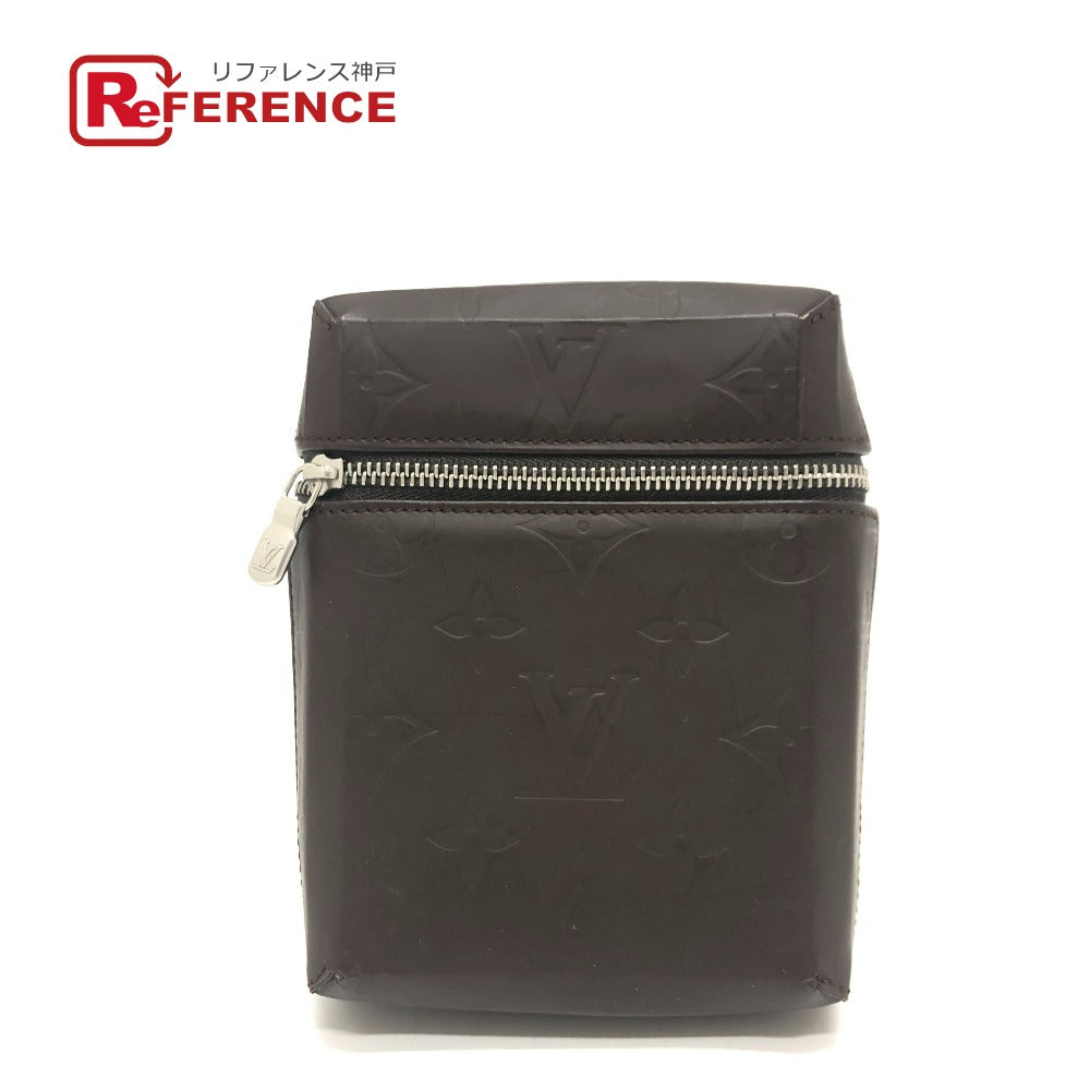 LOUIS VUITTON Pouch ï¼­46550 Monogram grass leather Brown Monogram Lace Ray