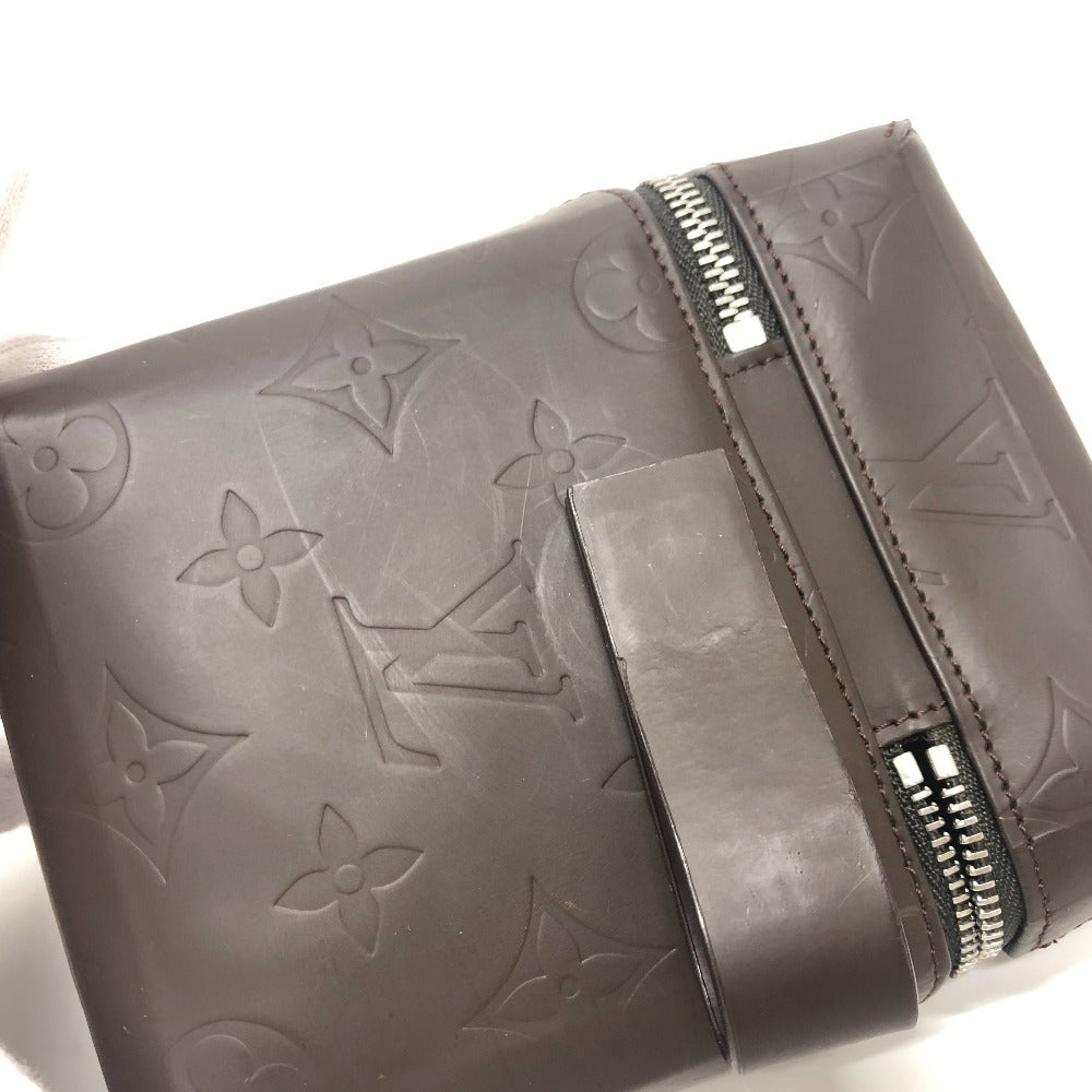 LOUIS VUITTON Pouch ï¼­46550 Monogram grass leather Brown Monogram Lace Ray