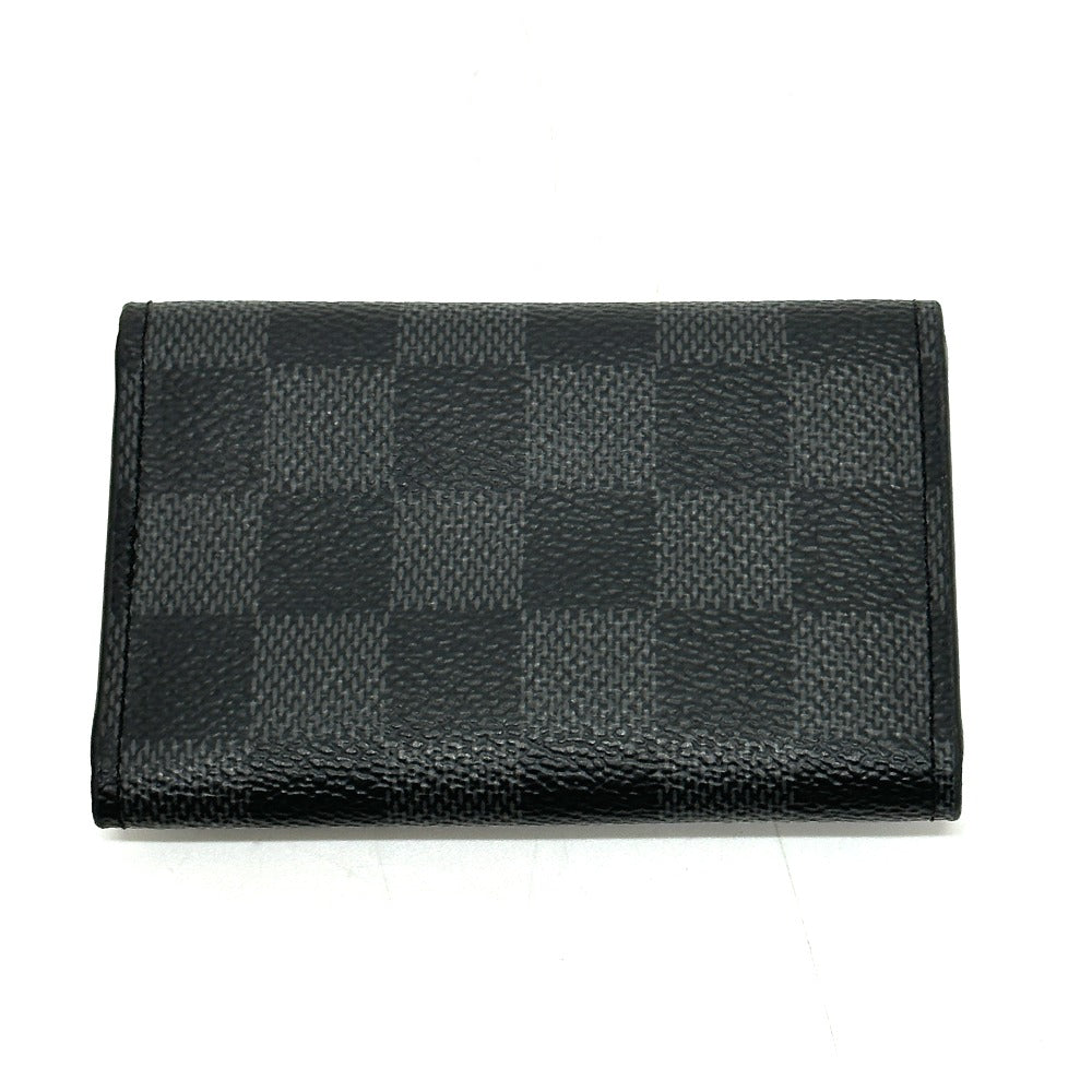 LOUIS VUITTON Key case Key holder  N62662 Damier Grafitto Canvas black Multicles6 mens