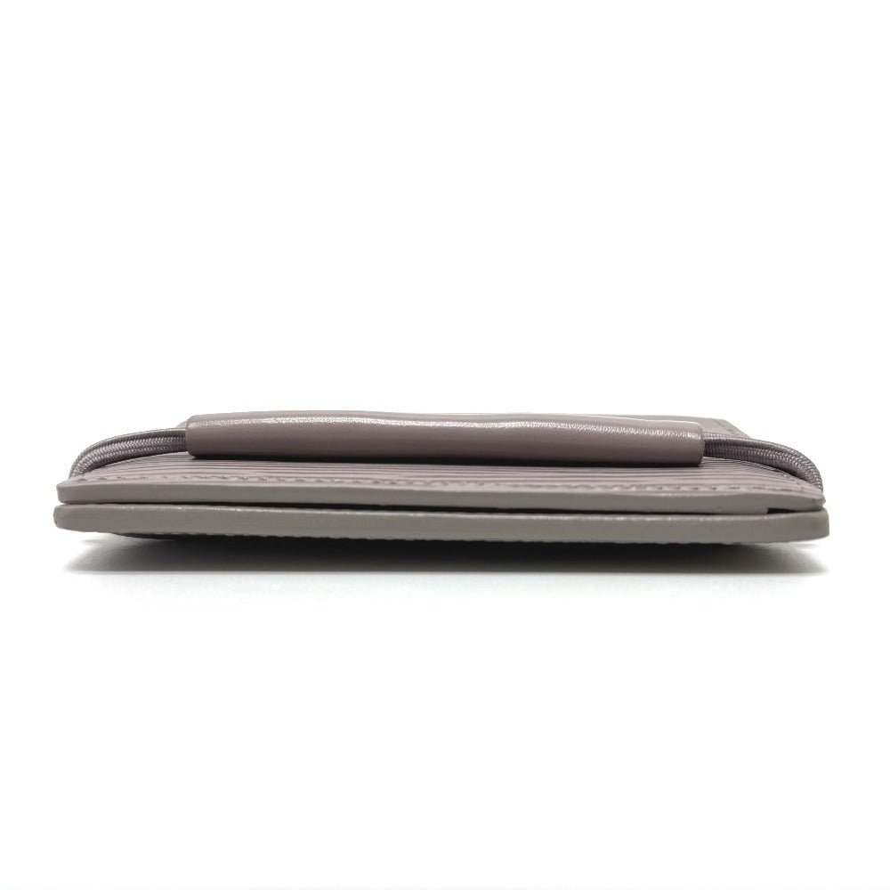 LOUIS VUITTON Card Case M6367B Epi Leather Light purple Porte Cartes Transport Women