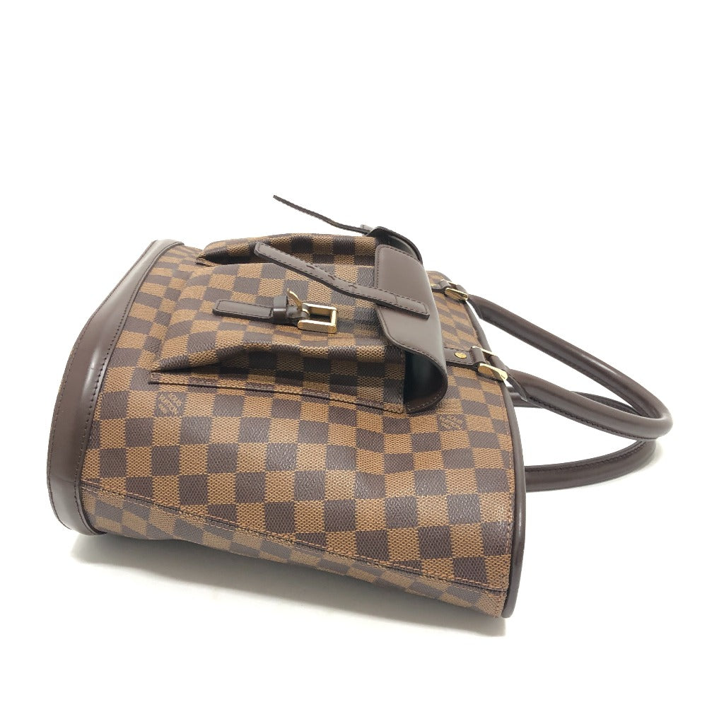LOUIS VUITTON Tote Bag N51120 Damier canvas Brown Manosque GM Women