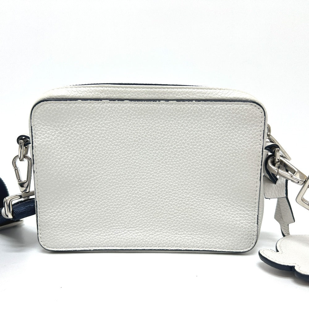 Dior Shoulder Bag leather white Dior x Stüssy collaboration