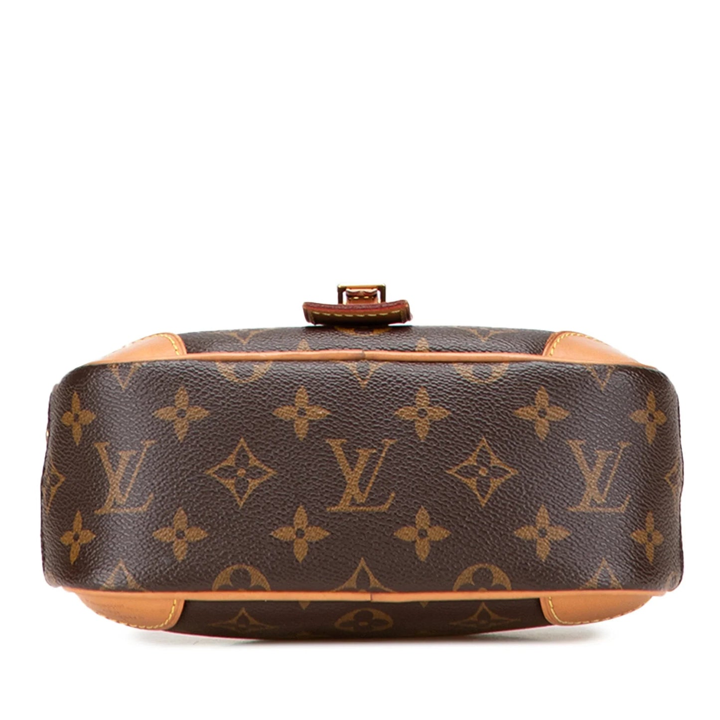 Brown Louis Vuitton Monogram Mini Deauville Crossbody Bag