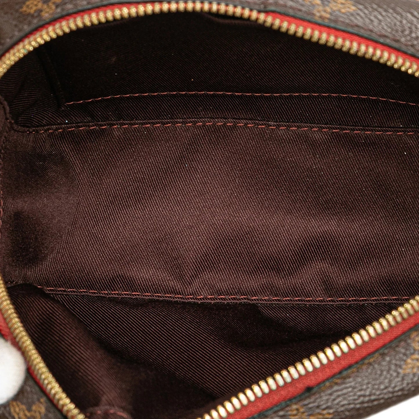Brown Louis Vuitton Monogram Mini Deauville Crossbody Bag