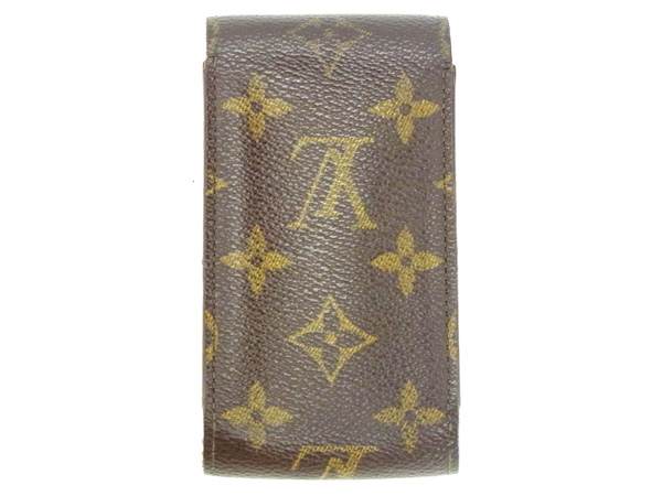 LOUIS VUITTON Cigarette case M63024 Brown Etui cigarette