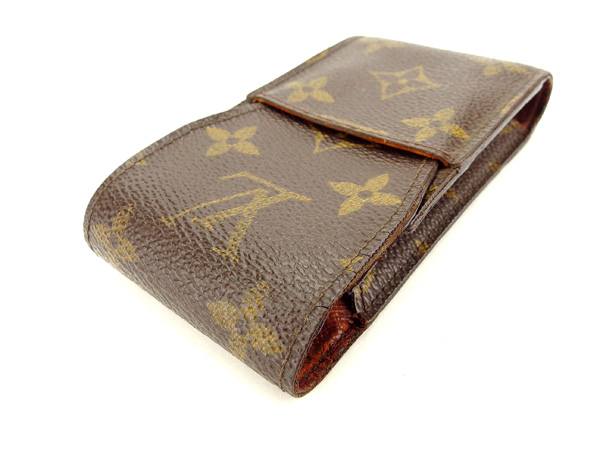 LOUIS VUITTON Cigarette case M63024 Brown Etui cigarette