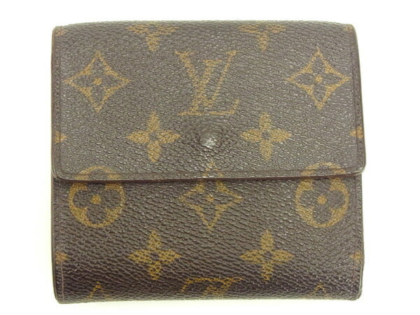 LOUIS VUITTON Bifold Wallet M61652 Brown Porte Monnaie Billets Cartes Credit