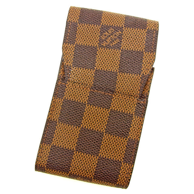 LOUIS VUITTON Cigarette case N63024 Brown /Etui Cigarette