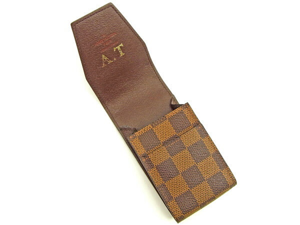 LOUIS VUITTON Cigarette case N63024 Brown /Etui Cigarette