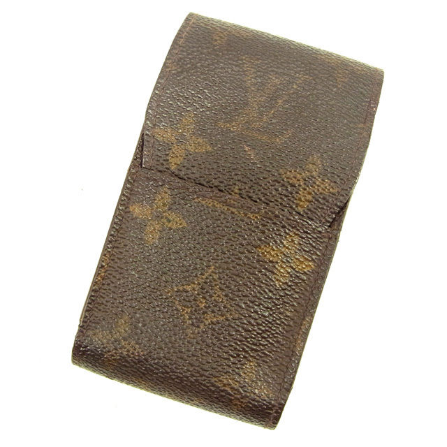 LOUIS VUITTON Cigarette case M63024 Brown Etui cigarette