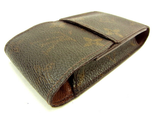 LOUIS VUITTON Cigarette case M63024 Brown Etui cigarette