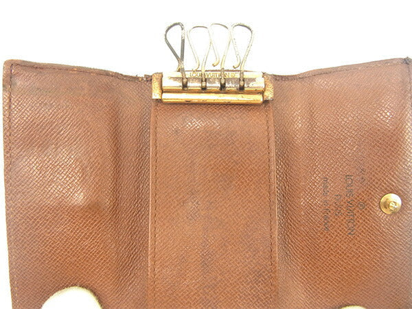 LOUIS VUITTON Key case Key holder M62631 Brown Multicles4