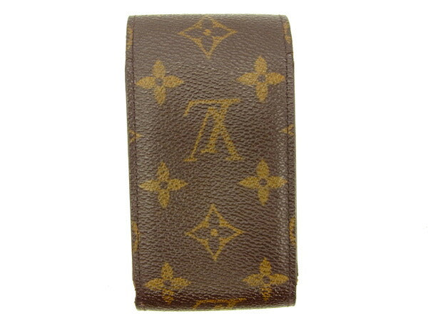 LOUIS VUITTON Cigarette case M63024 Brown Etui cigarette