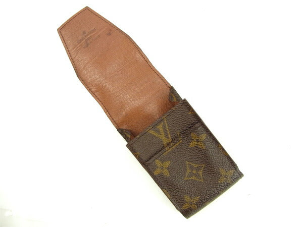 LOUIS VUITTON Cigarette case M63024 Brown Etui cigarette