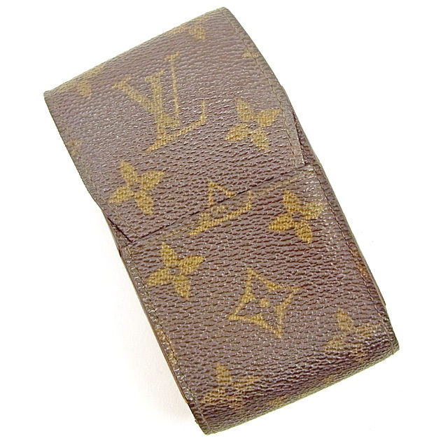 LOUIS VUITTON Cigarette case M63024 Brown Etui cigarette