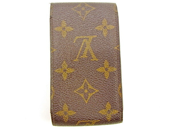 LOUIS VUITTON Cigarette case M63024 Brown Etui cigarette