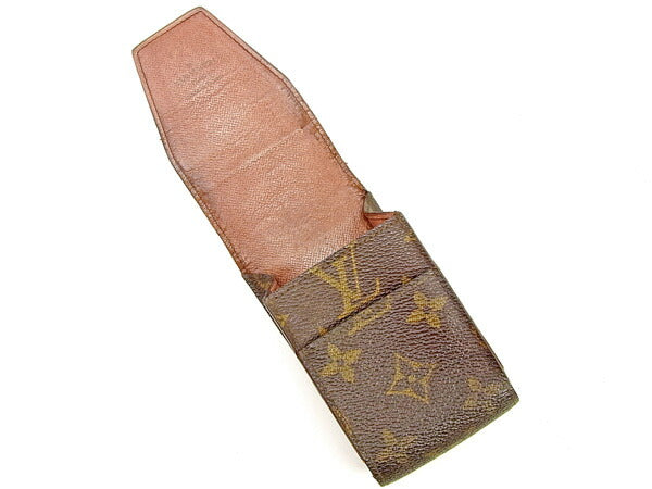 LOUIS VUITTON Cigarette case M63024 Brown Etui cigarette