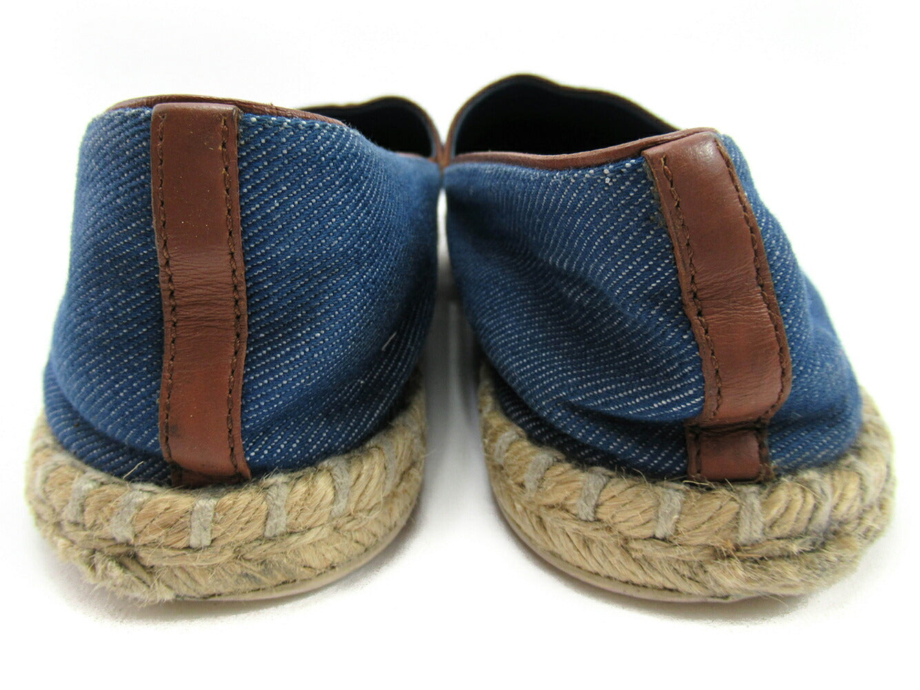 LOUIS VUITTON Slip-on blue #37 Half 37 1/2
