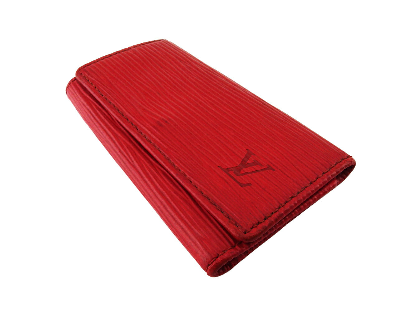 LOUIS VUITTON Key case Key holder  M63827 Red gold Multicles4