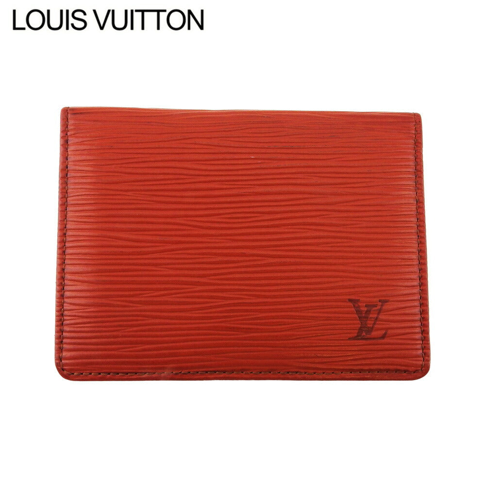 LOUIS VUITTON Pass case M63203 Kenyan brown Porto 2 Cult Vertical